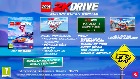 LEGO 2K Drive Edition Super Géniale